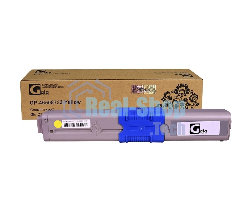 Картридж GalaPrint GP-46508733 желтый (3000 стр) для Oki C332/MC363