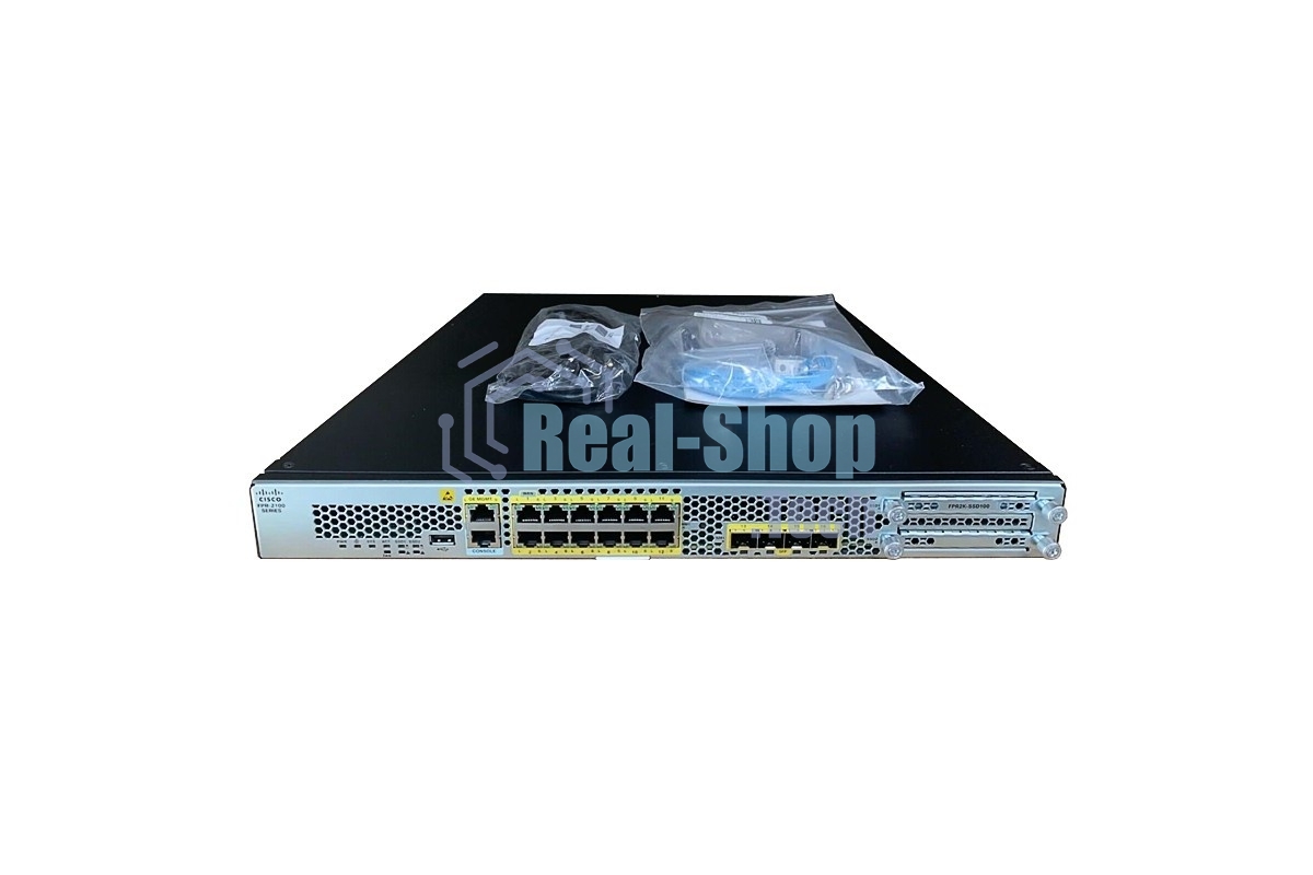 Межсетевой экран Cisco Firepower 2110, 12×1 Гбит/с RJ-45 + 4×1 Гбит/с SFP