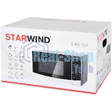 Микроволновая печь Starwind SMW2820 серебристый/черный, 20 л, 700 Вт, переключатели - сенсор