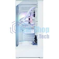 Компьютерный корпус ZALMAN P40 Prism, ATX, белый, WINDOW, 2x3.5