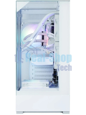 Компьютерный корпус ZALMAN P40 Prism, ATX, белый, WINDOW, 2x3.5