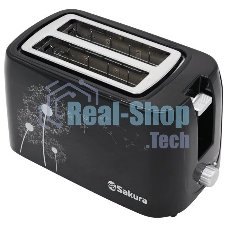 Тостер Sakura SA-7608BK 750 Вт, подогрев черн
