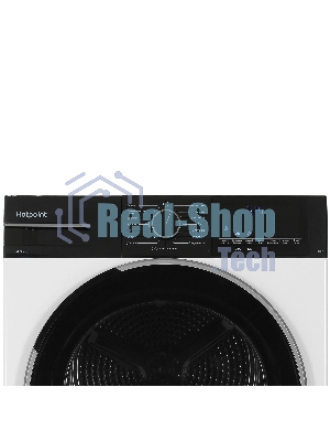 Сушильная машина Hotpoint TDSH 85V B белый, 8 кг, сушка - тепловой насос, программ - 15, 59.7 x 84.6 x 56 см