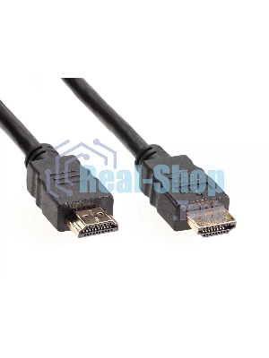 Кабель Telecom HDMI-19M --- HDMI-19M ver 2.0+3D/Ethernet,2 фильтра 2m TCG200F-2M