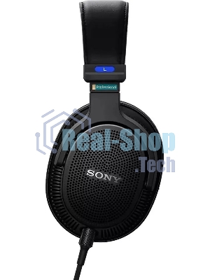 Наушники мониторные Sony MDR-MV1 2.5м черный проводные оголовье