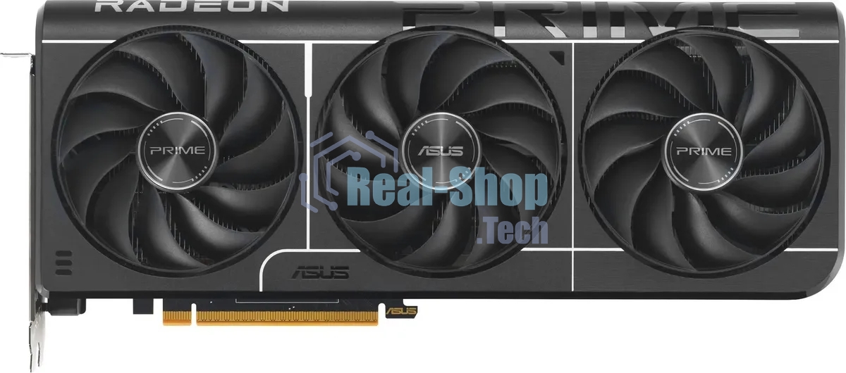 Видеокарта Asus PCI-E 5.0 PRIME-RX9070-O16G-EVO AMD Radeon RX 9070 16Gb 256bit GDDR6 2120/20000 HDMIx1 DPx3 HDCP Ret