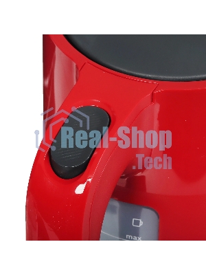 Электрочайник Bosch TWK2M164 красный, 1.7 л, 2400 Вт, скрытый нагревательный элемент