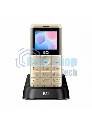 Мобильный телефон BQ 2006 Comfort золотой/черный