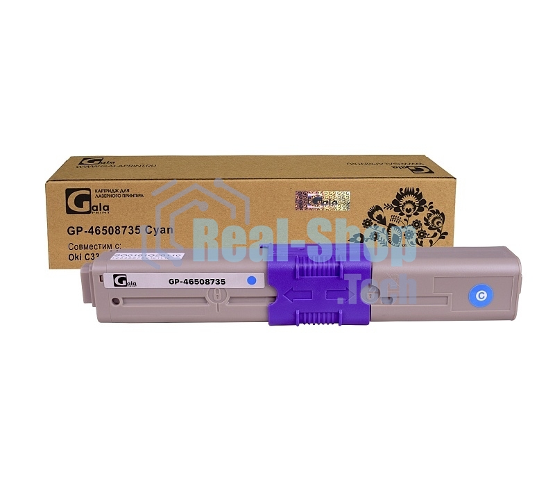 Картридж GalaPrint GP-46508735 голубой (3000 стр) для Oki C332/MC363