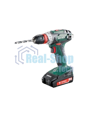 Дрель-шуруповерт Metabo BS 18 Quick 602217500, 18 В, 2 Ач, 48 Нм, щеточный