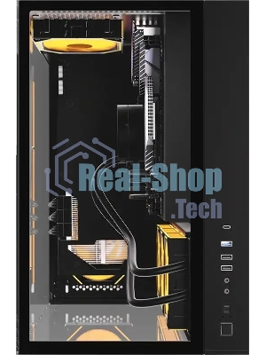 Компьютерный корпус Aerocool/Formula Crystal Z9 FLOE черный без БП ATX 2xUSB 3.0 audio bott PSU