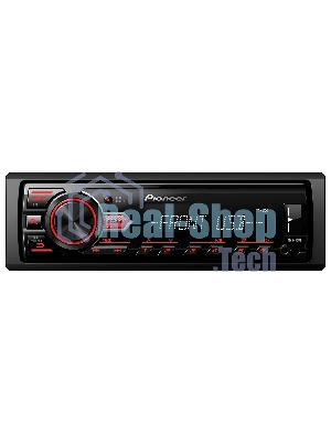Автомагнитола Pioneer MVH-85UB, 1 DIN, USB Type-A, AUX, съёмная панель