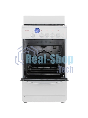 Плита газовая Gefest ПГ 3200-06 К35 белый, конфорок 4 шт, духовка 42 л, 50 см x 85 см x 53 см