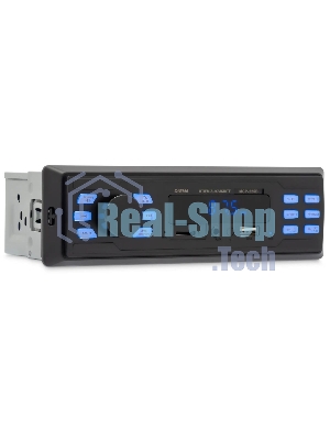 Автомагнитола Digma MCP-225B, 1 DIN, Bluetooth, USB Type-A, AUX