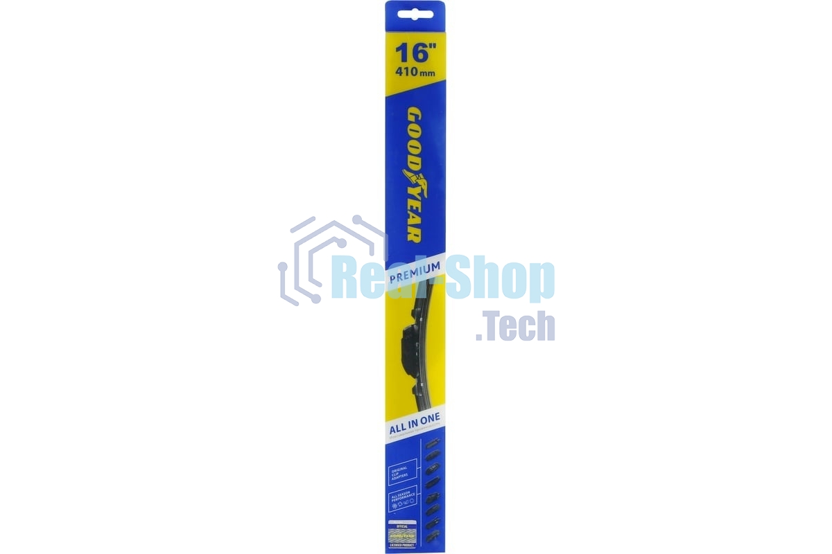 Бескаркасная щетка GOODYEAR GY000436 PREMIUM 16''/41 см
