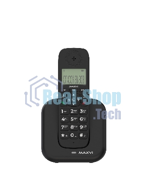 Радиотелефон MAXVI AM-02 черный