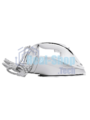 Утюг Centek CT-2334 белый/хром, 3200 Вт, 50 г/мин, 195 г/мин, 300 мл