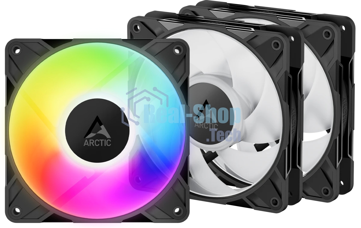 Вентилятор корпусной ARCTIC P12 Pro A-RGB - 3 Pack retail (ACFAN00310A) 
