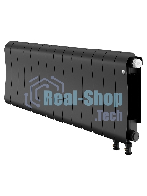 Радиатор биметаллический Royal Thermo Infinity 300 Noir Sable VR80 - 14 секц.