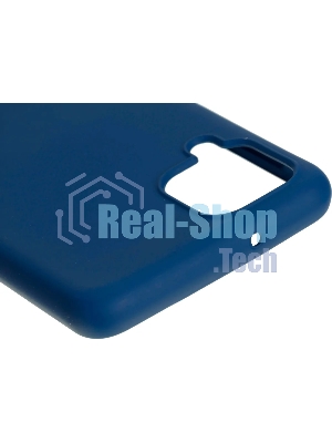 Чехол (клип-кейс) DF sOriginal-20, для Samsung Galaxy A12/M12, синий df soriginal-20 (blue)