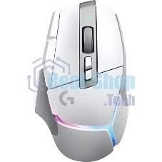 Мышь беспроводная Logitech G502 X Plus белый, 25600 dpi, радиоканал, USB, кнопки - 13