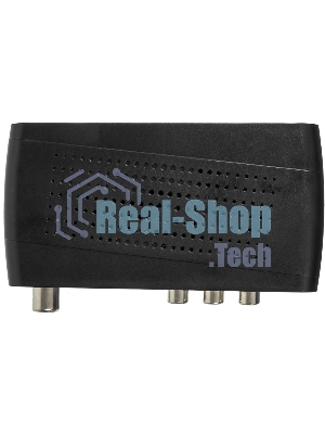 Приставка для цифрового ТВ Hyundai H-DVB520 черный + WiFi-адаптер, DVB-T2, DVB-T, DVB-C, HDMI, USB 2.0 х2