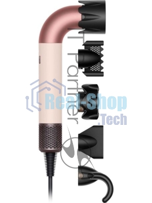 Фен Dyson Supersonic r HD17 Pro Ceramic розовый/розовое золото, 1700 Вт, ионизация
