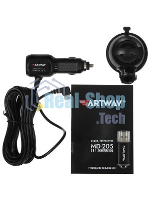 Видеорегистратор Artway Combo MD-205, 2304x1296, 2.4