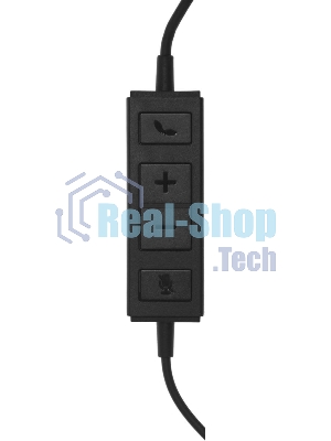 Гарнитура Logitech USB Headset H570e Stereo чёрный, проводная, USB