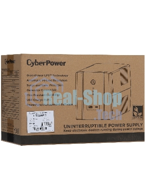 Источник бесперебойного питания CyberPower UT2200EG/2200 ВА/1320 Вт/USB/RJ11/45/4 х CEE 7 (евророзетка)