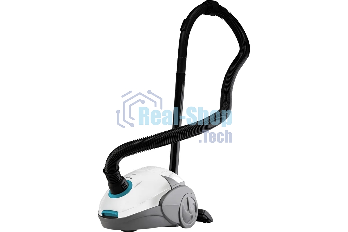 Пылесос Blackton Bt VC1401B белый/голубой, 350/1400 Вт, уборка сухая, пылесборник мешок 1.5 л