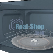 Микроволновая печь Gorenje MO20A4BH черный, 20 л, 800 Вт, переключатели - кнопки, поворотный механизм