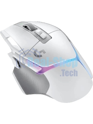 Мышь беспроводная Logitech G502 X Plus белый, 25600 dpi, радиоканал, USB, кнопки - 13
