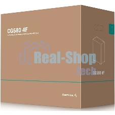Компьютерный корпус Deepcool CG580 4F черный без БП ATX 6x120мм 3x140мм 2xUSB 3.0 audio bott PSU