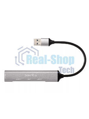 Переходник USB 3.0 -->USB3.0+3 USB2.0, Aluminum Shell, 0.2м Telecom TA308U
