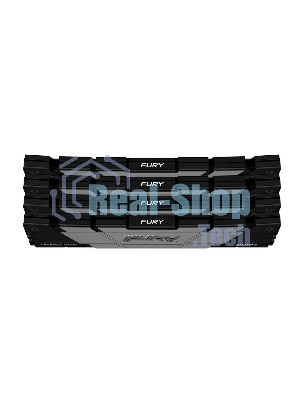 Оперативная память Kingston Fury Renegade, DDR4, 64GB (4x16GB), 3200MHz, CL16, DIMM, радиатор, черный