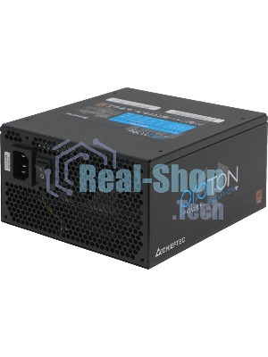 Блок питания Chieftec Proton BDF-650C, 650Вт, 80 PLUS Bronze, 140мм, модульный, черный