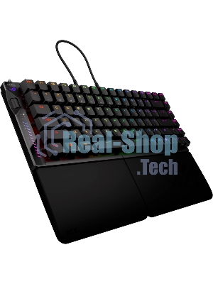 Клавиатура ASUS ROG Falcata Black гибридная, USB Type-A, Bluetooth, радиоканал, чёрный