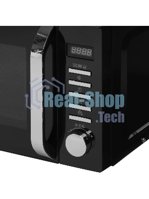 Микроволновая печь Haier HMB-DG208BA черный, 20 л, 800 Вт, переключатели - кнопки, поворотный механизм