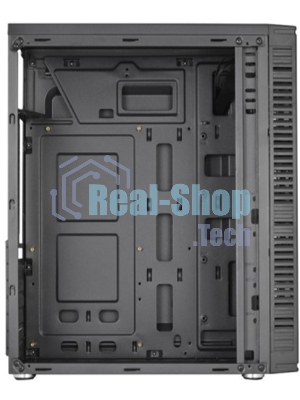 Компьютерный корпус ATX Filum S17 черный, без БП, RGB strip, USB 3.0