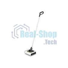 Пылесос-электровеник Karcher KB 5 белый, питание от аккумулятора, 20 Вт, уборка сухая, пылесборник 0.37 л, работа от АКБ max 30 мин