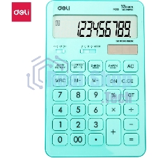 Калькулятор настольный Deli Touch EM01531 голубой 12-разр.
