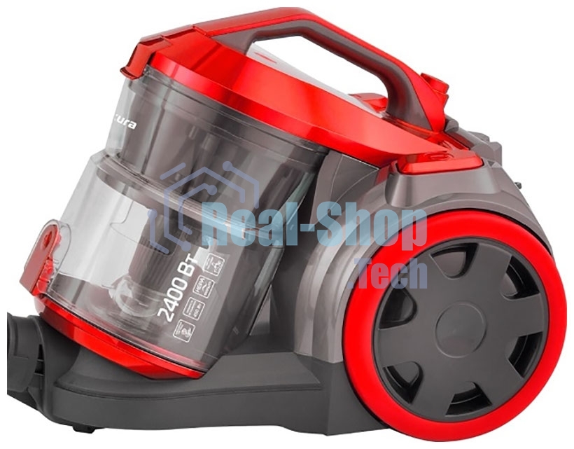 Пылесос Sakura SA-8315R красный/черный, 450/2400 Вт, уборка сухая, пылесборник контейнер 2 л