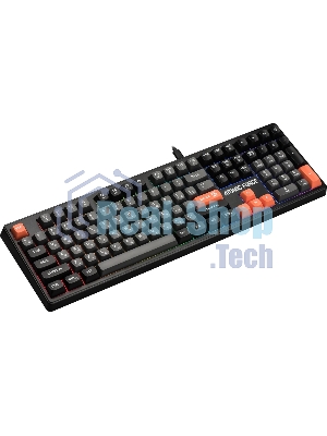 Клавиатура проводная игровая Defender Atomic Force GK-005 RU,чер/сер,108кн+FN,радуж,1.5м
