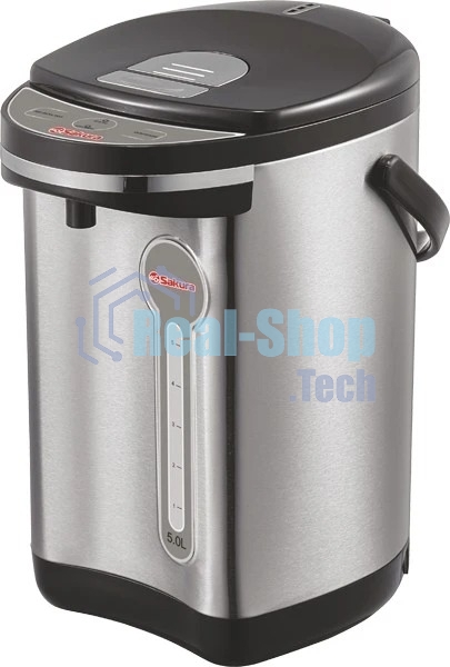 Термопот Sakura SA-1335BS 5.0л черн/нерж