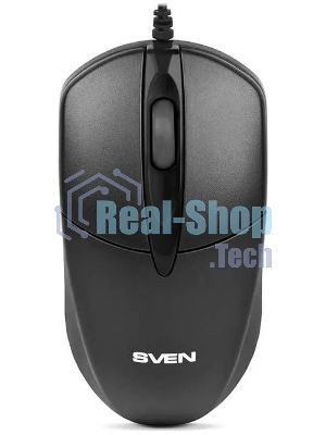 Мышь проводная SVEN RX-112 черный, 800 dpi, USB, кнопки - 3
