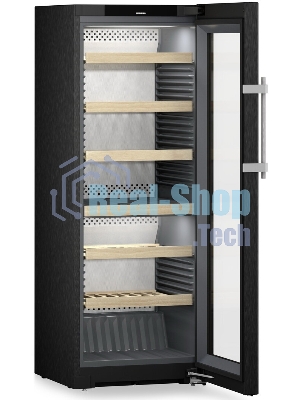 Винный шкаф Liebherr WPbsi 5052-20 001 черная нерж. сталь, 320 л, 2 отсека, 131 бут., класс A