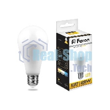 Лампа светодиодная Feron LB-100 25W 230V E27 2700K A65