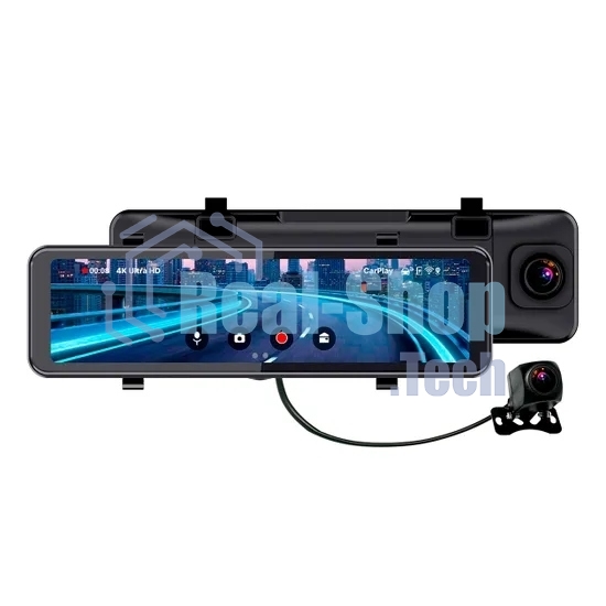 Видеорегистратор TrendVision CarPlay Mirror, 3840x2160, 11