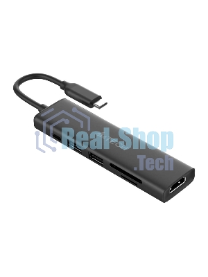USB-концентратор A4Tech DST-60C, USB Type-C, USB/HDMI/SD, USB Type-C